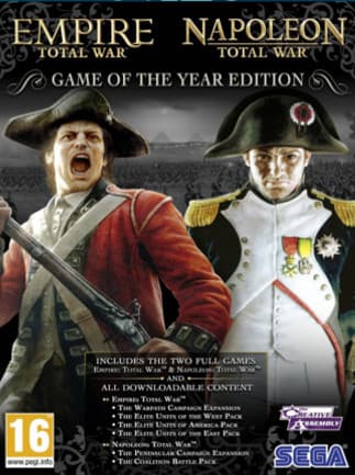 Empire and Napoleon: Total War GOTY (PC) - Steam Key - EUROPE